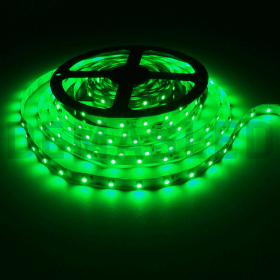 Tira LED SMD3528 IP68 12V 4.5W/m Verde 520nm 220lm/m 60 LEDs/m 5m