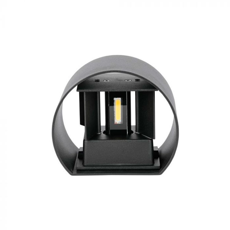 Aplique cilindro gris 3000K 6W IP67