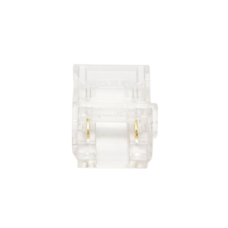 Conector Tiras LED COB y Alta densidad leds.  10mm pcb