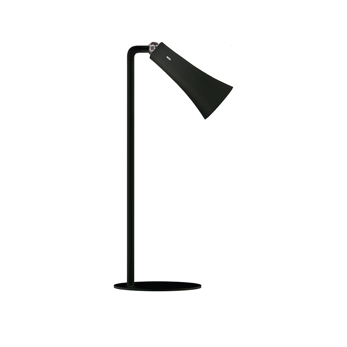 Lámpara de Mesa LED Magnética Negra 3W Blanco Neutro 4000K Recargable 1800mAh