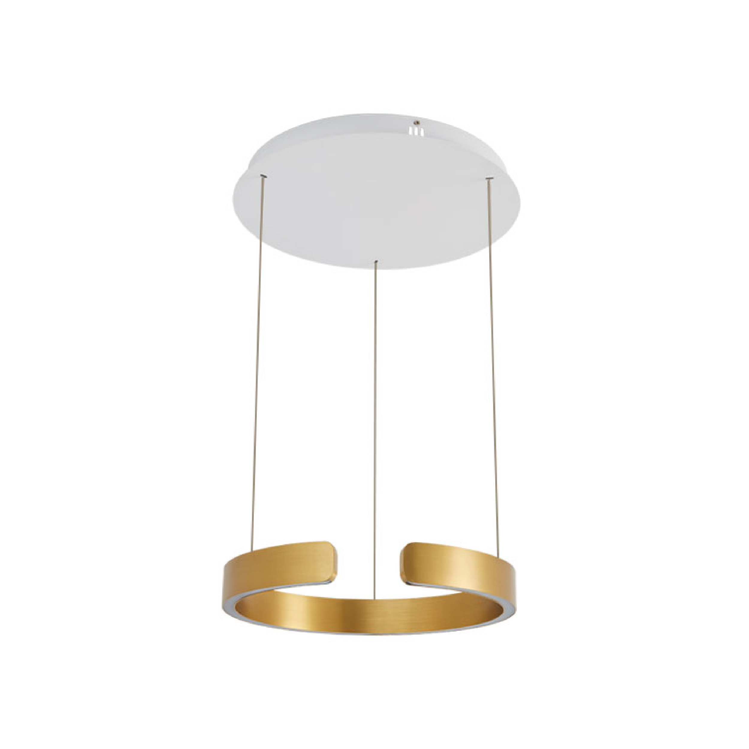 Lámpara LED Colgante Oro Rosa, Ø40x52cm, 28W CCT Variable 3000-6500K