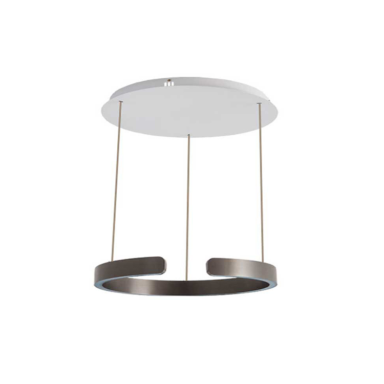 Lámpara Colgante Titanio Negro, Diámetro Ø600mm