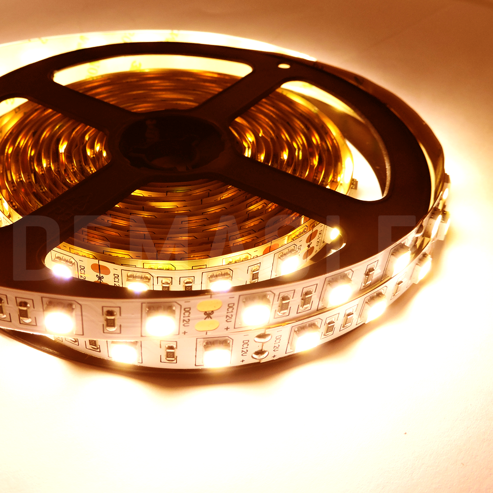 Tira LED SMD5050 12V 12W/m, Blanco Neutro 1200lm/m 60 LEDs/m 5m