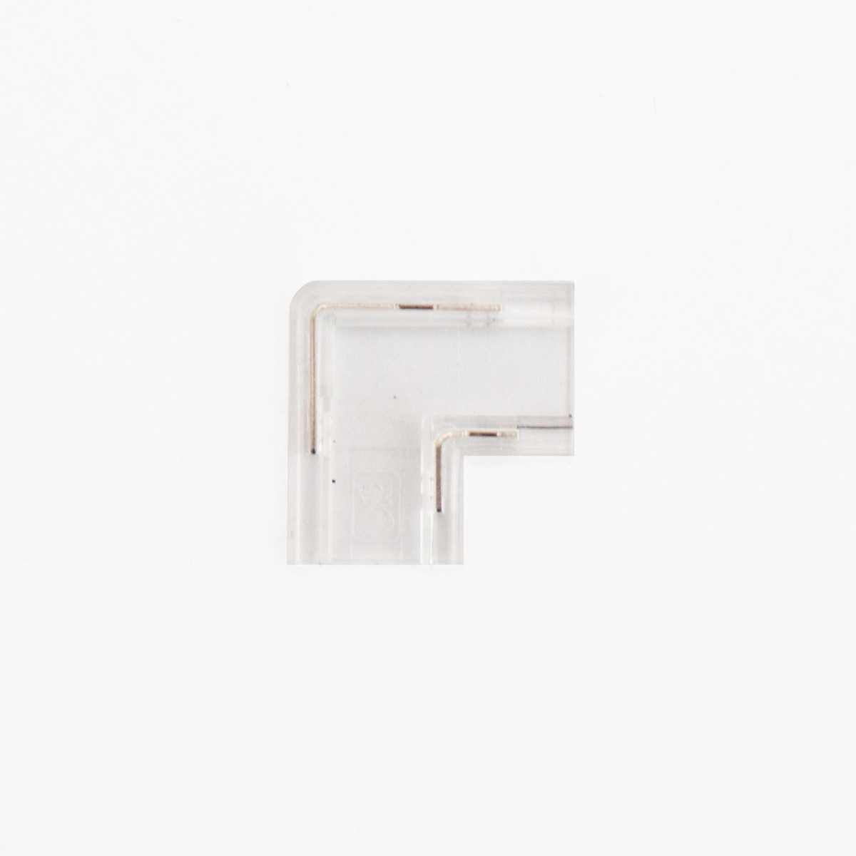 Conector TIPO L Tiras LED COB y Alta densidad leds.2 Pin, 10mm, IP20  10mm pcb