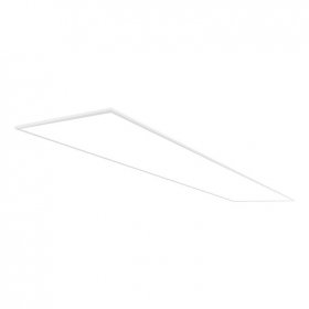 Panel LED rectangular 119.5x29.5cm, 40W 3800lm Frío, de empotrar