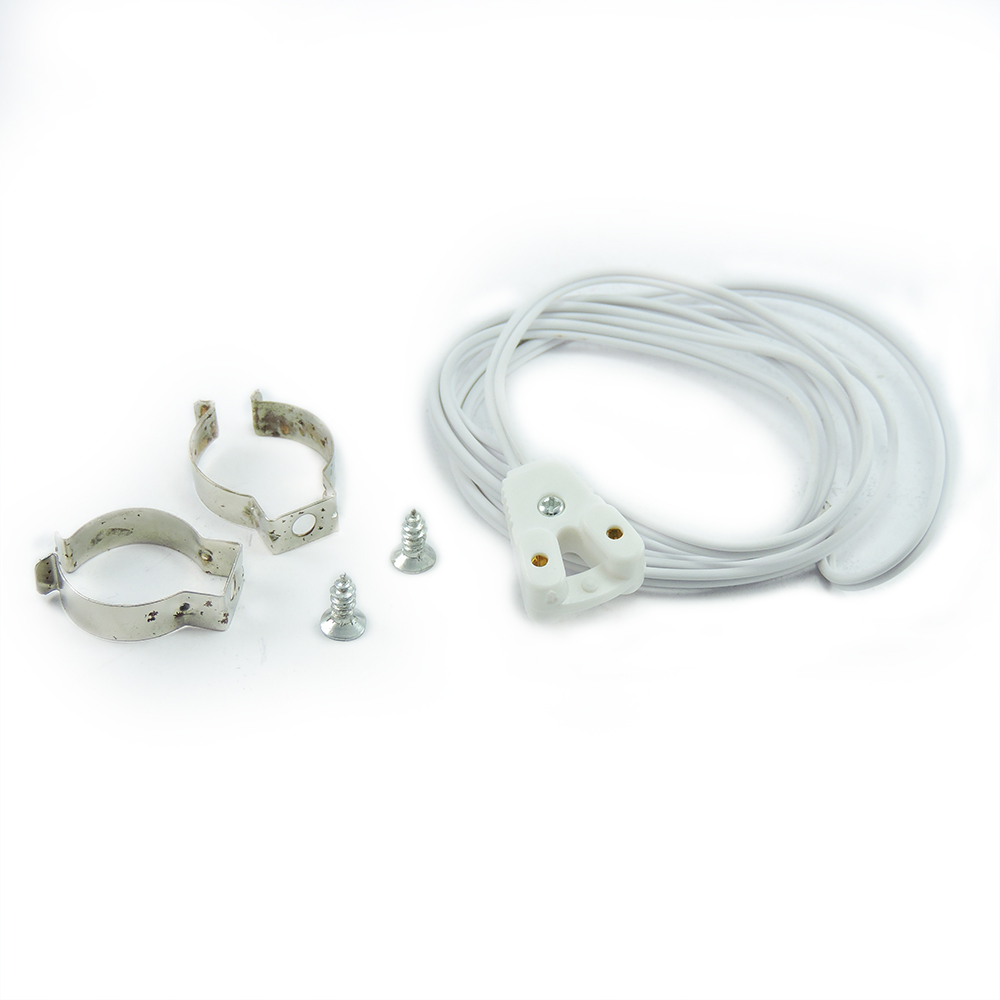 Kit de conexión Tubos LED T8 x4 holders y x2 tensores enchufe G13