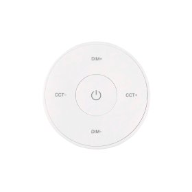 Mini Control Remoto Dimmer con Base Magnética 3V 2.4GHz, Blanco
