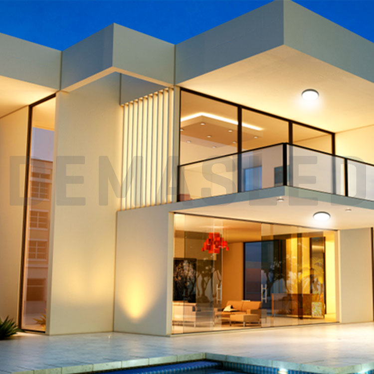Aplique Exterior WALL ROUND LED 12W 1000lm Neutro 18cm 85-265V