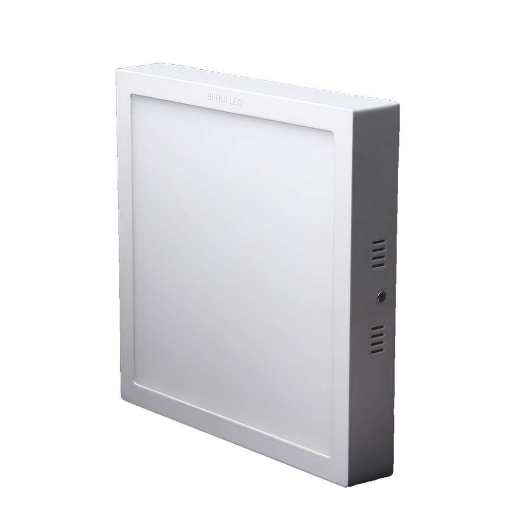 Plafón cuadrado de superficie 6W 120x120mm Blanco Frío 6000°K