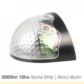 Lámpara LED Solar 2.000lm Blanco Neutro 4000°K IP65