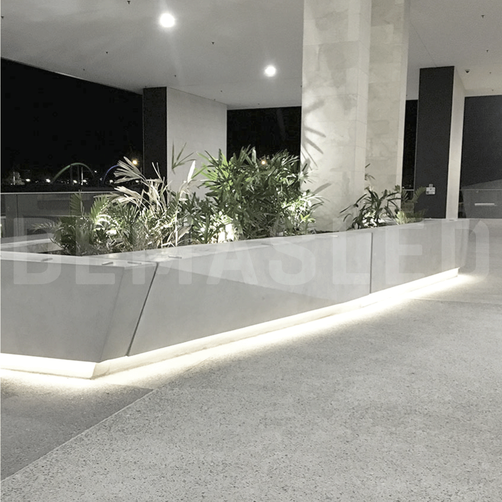 Tira LED SMD3528 IP68, 12V 9.6W/m, Frío 800 lm/m, 120 LED/m, 5m
