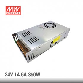 Fuente de Alimentación 350W 24V 14,5A Mean-well c/ventilador INTERIOR