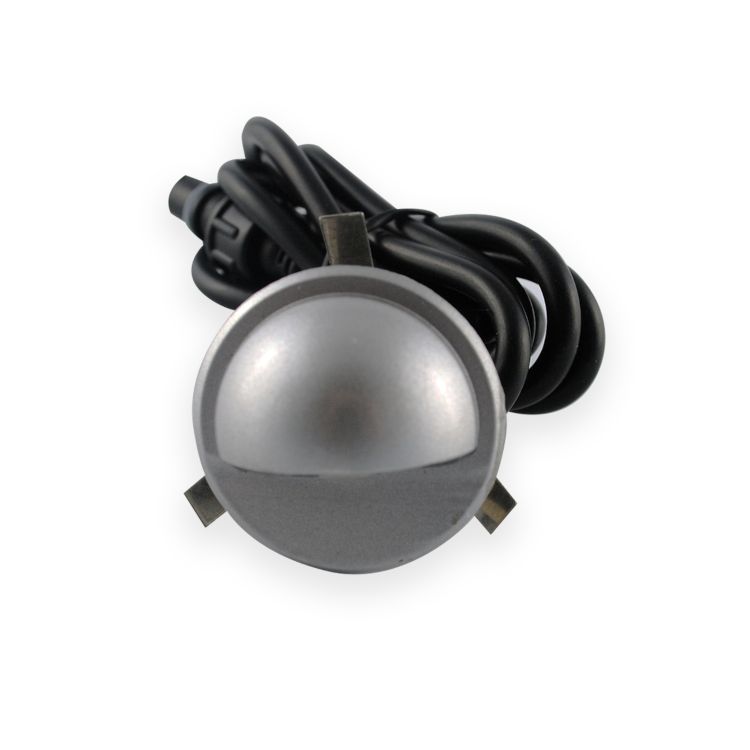 Luminaria empotrada a escalera IP65, 12V 0.4W, Blanco Frío 10lm