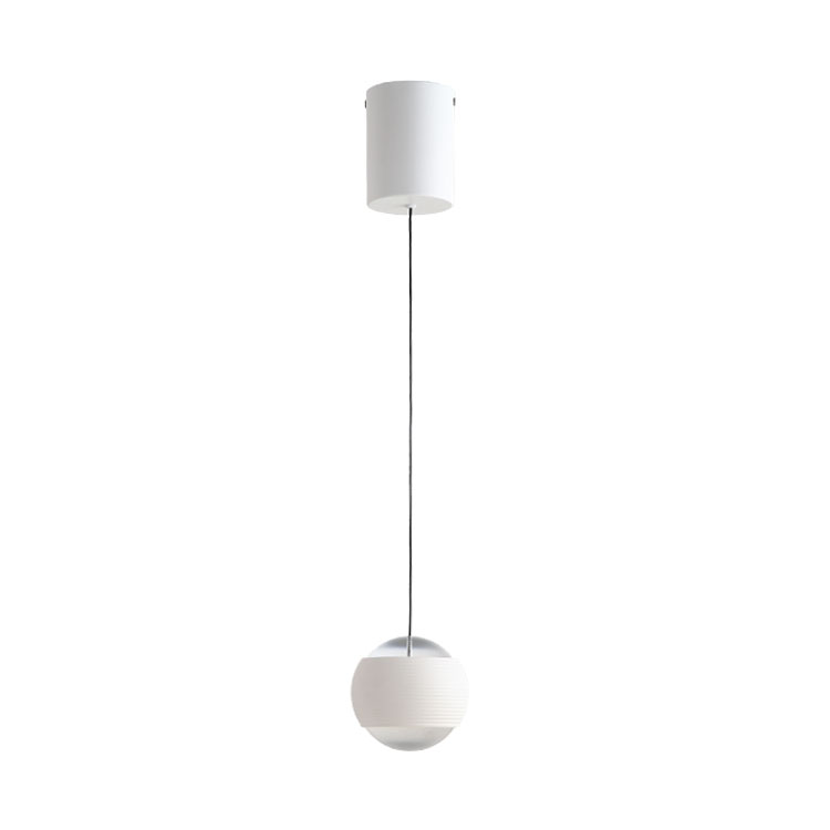 Lámpara Colgante Blanco Diámetro Ø100mm, Blanco Cálido 3000K