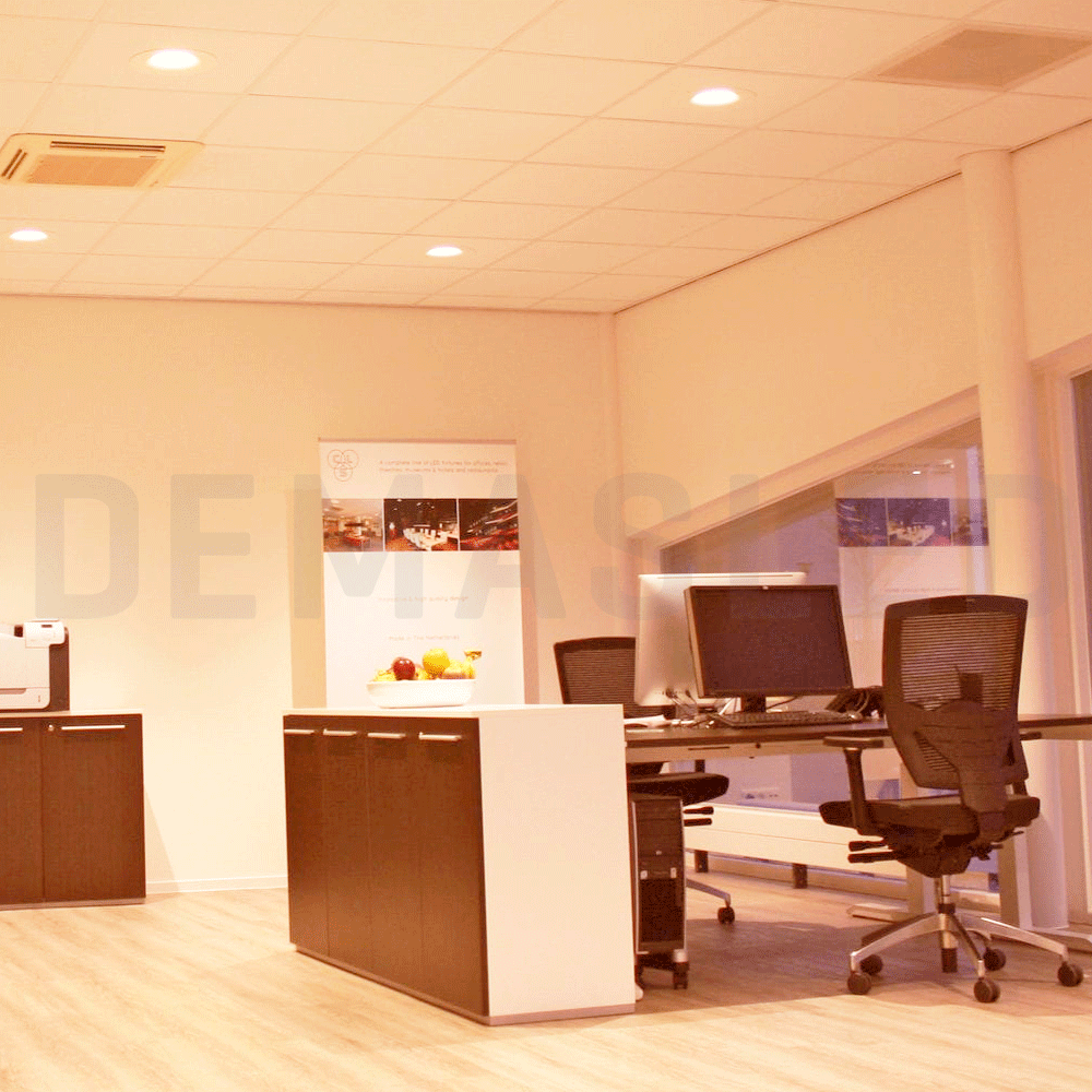 Panel LED redondo AJUSTABLE de 12cm 12W 1020lm Neutro, Empotrar