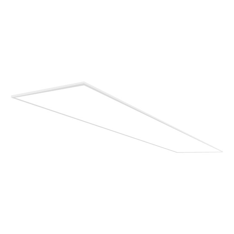 Panel LED rectangular 119.5x29.5cm, 40W 3800lm Frío, de empotrar