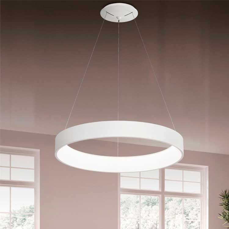 Colgante 24W Dilga 45cm Blanco