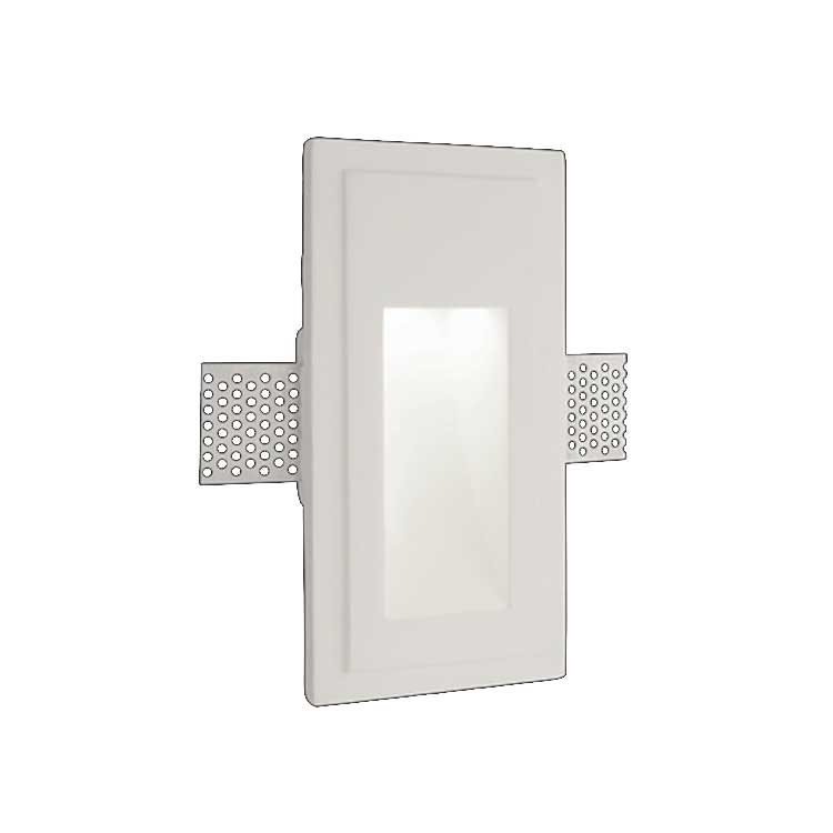 Empotrado escayola LED para bombilla G9 4W 