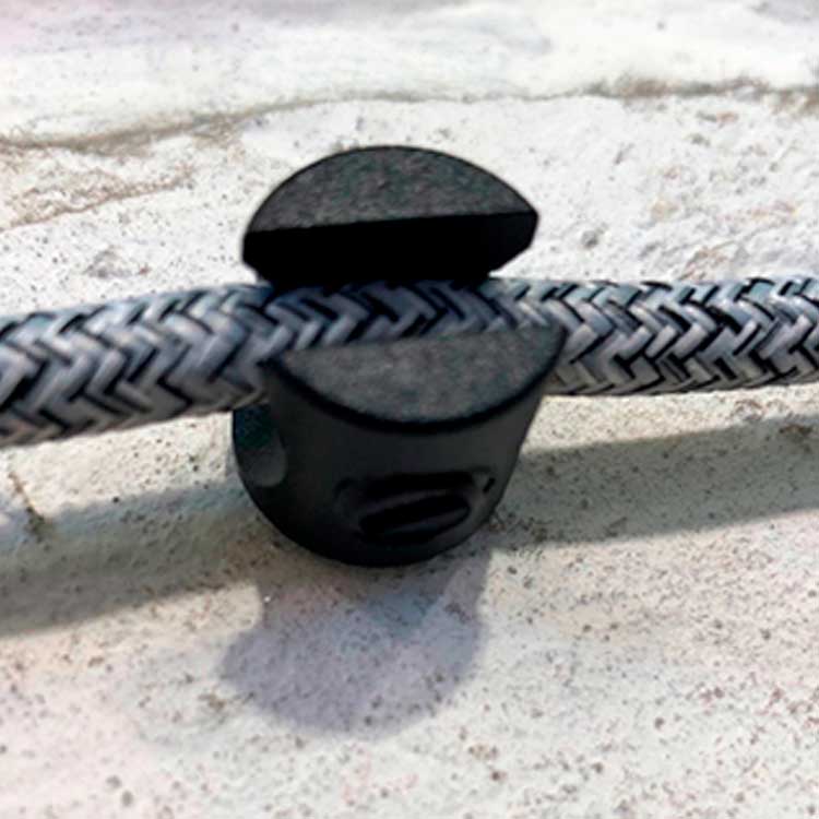 Sujeta cables negro