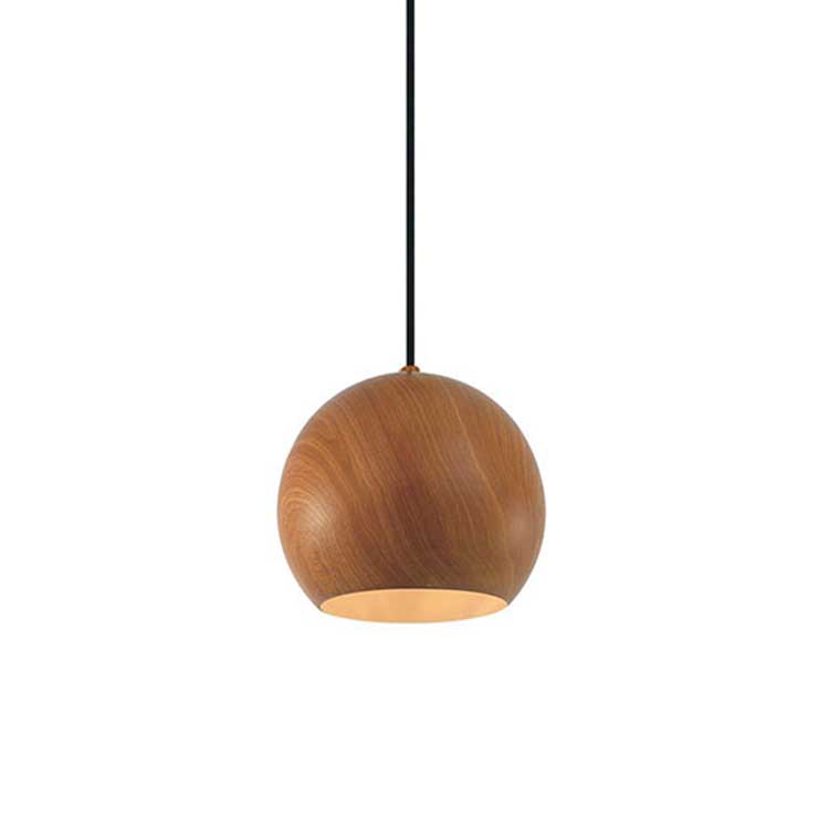 Colgante 1xE27 madera