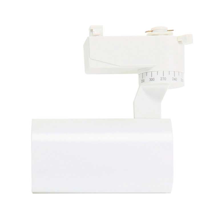 Foco Carril blanco 12W 3000K Monofásico