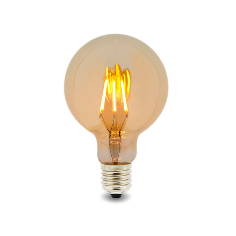 Bombilla G125 E27 Filamento Vintage 6W 2200K 12.5cm