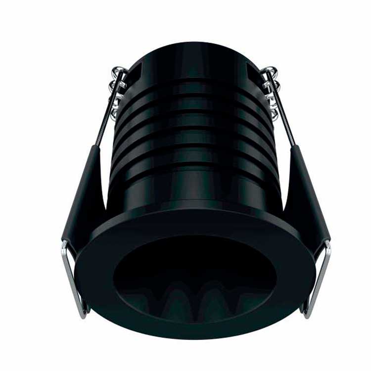 FOCO PULSAR NEGRO 3,5W 220-240V 30° 3.000K 180Lm