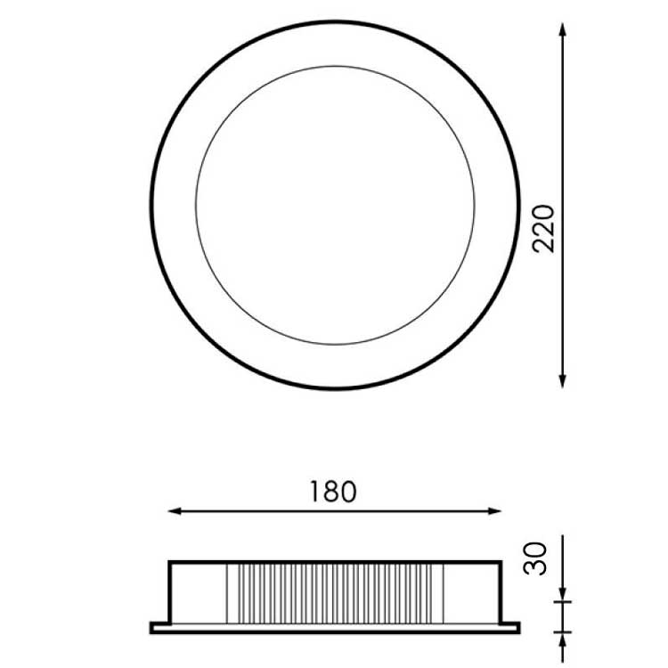 Downlight LED 32W Blanco Neutro 4500°K