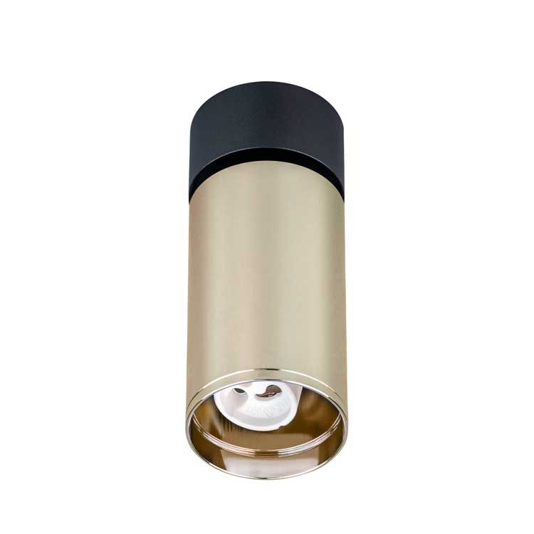 Foco de superficie orientable para GU10 Oro