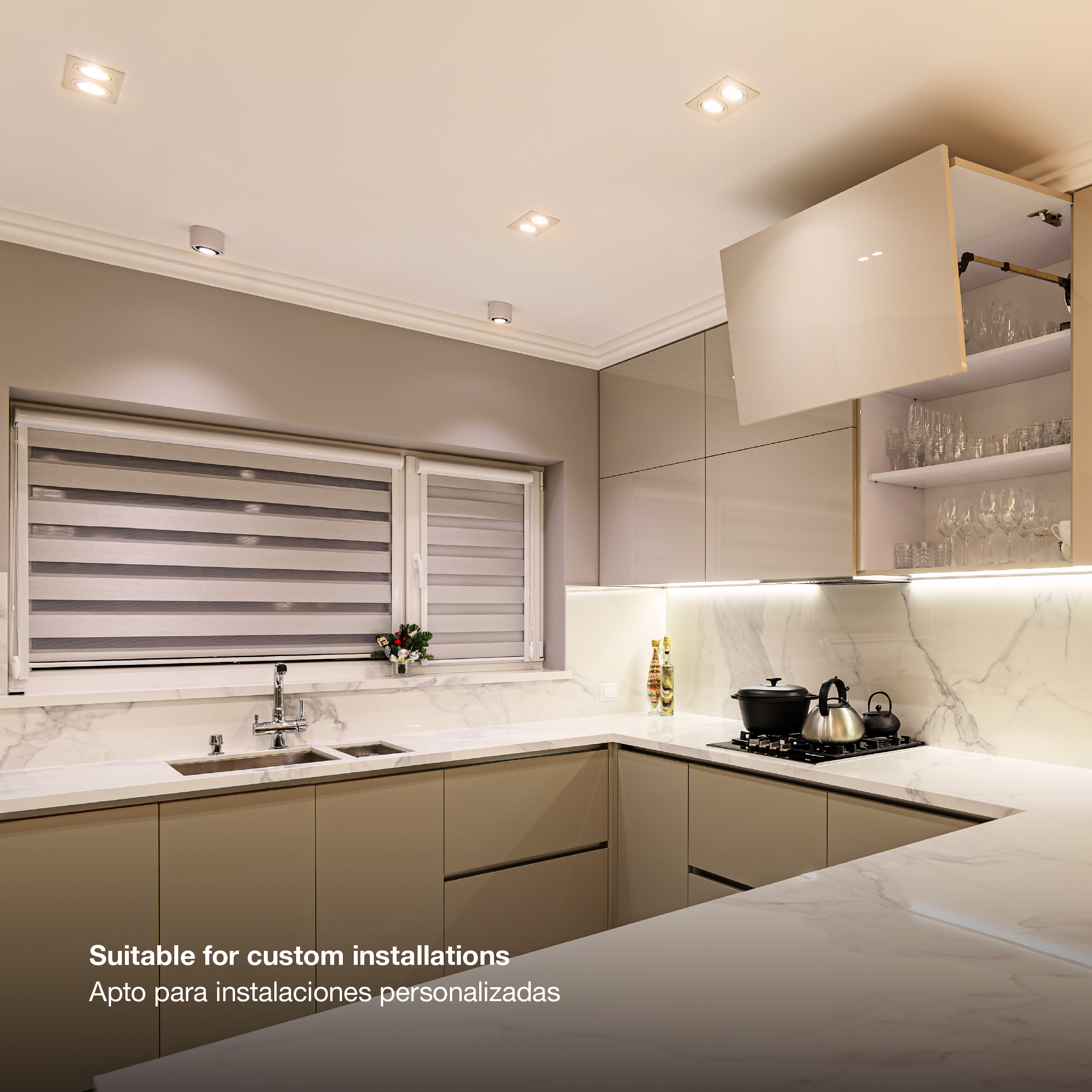 Módulo LED Lente 38° 6W 520lm Blanco Cálido 3000K 175-265V 