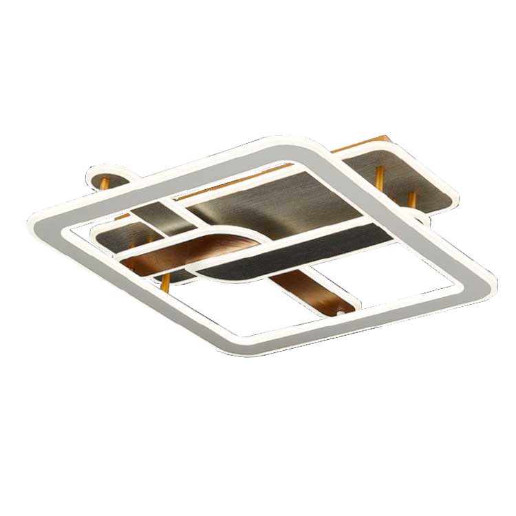 Plafón cuadrado 175W 3000/4500/6000K Dimable con Mando