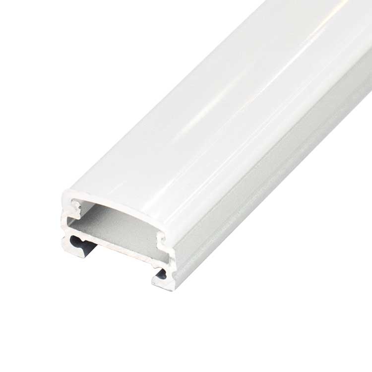 Perfil Fino 14x9mm de aluminio anodizado de superficie 2m