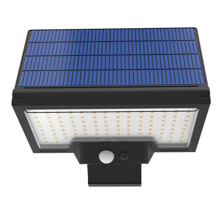 Proyector exterior 10W SOLAR con sensor de presencia PIR