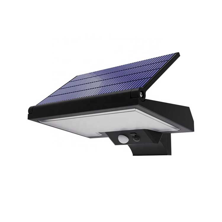 Proyector exterior 10W SOLAR con sensor de presencia PIR