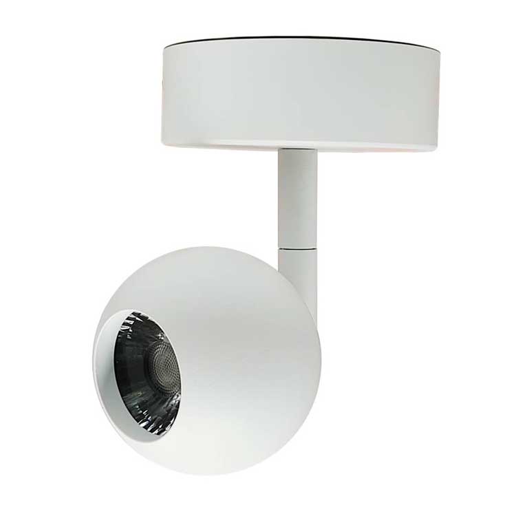 Foco 12W esfera orientable UGR13 Blanco