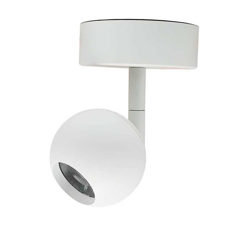 Foco 12W esfera orientable UGR13 Blanco