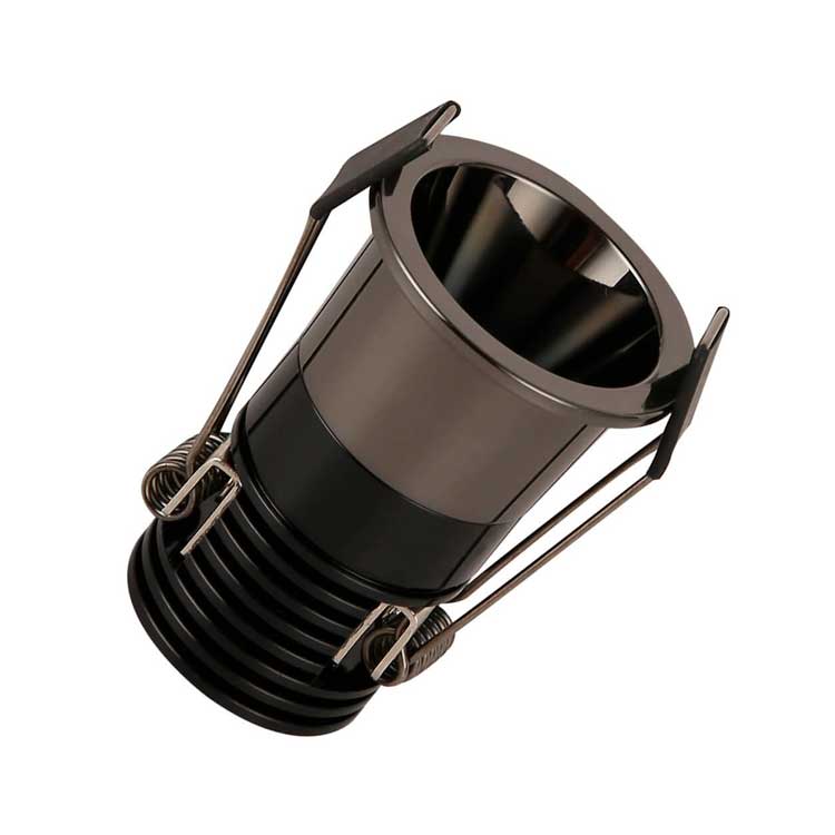 FOCO Empotrable 5W 220-240V 40° CCT UGR 11 Negro Cromo
