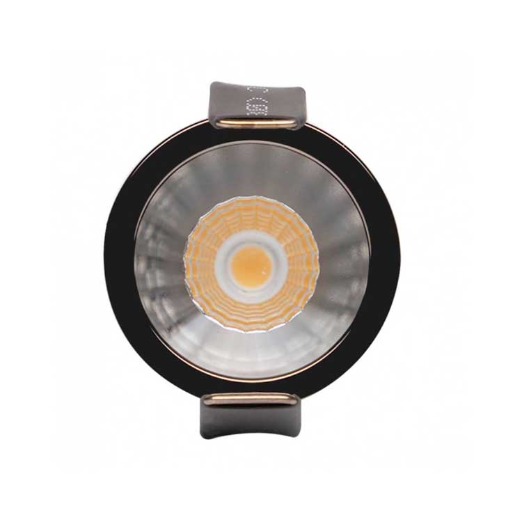 FOCO Empotrable 5W 220-240V 40° CCT UGR 11 Negro Cromo