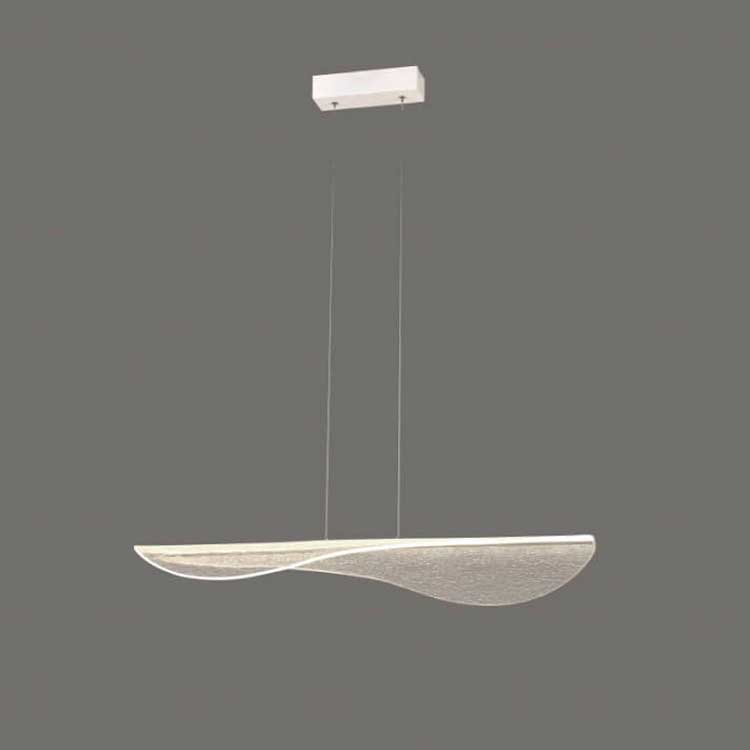 Lámpara colgante de acrílico blanco Dimable LED Bianca