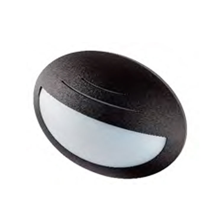 Aplique oval 16W de resina con difusor opal con tapa SofÍa IP67