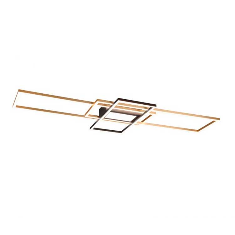 Plafón Irvine bronce mate SMD 60W de 3000K a 6500K
