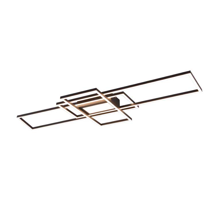Plafón Irvine antracita SMD 60W de 3000K a 6500K