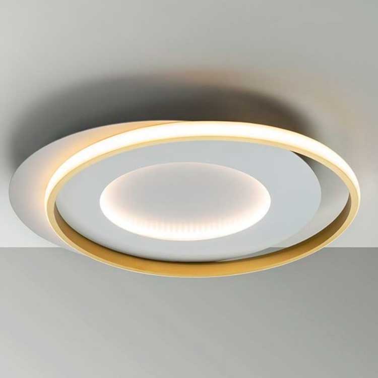 Plafón Limbos blanco oro