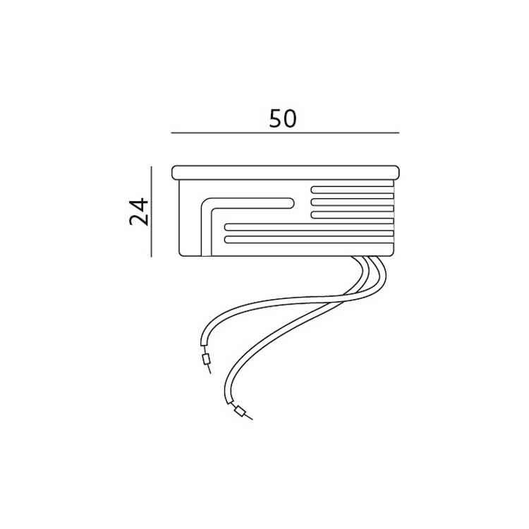 Pastilla dicroica estrecha 6.5W 4000K y 600lm