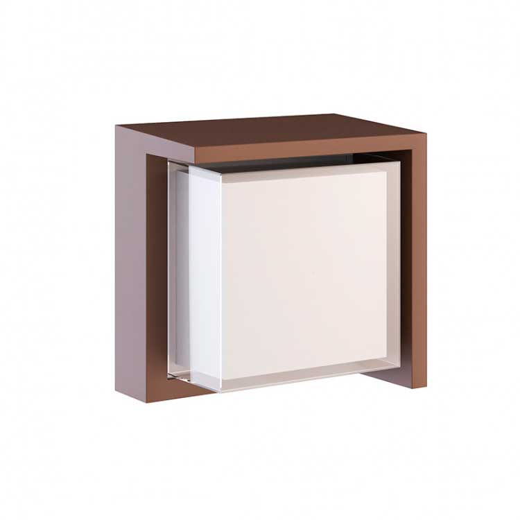 Aplique exterior 15W CCT Blis IP65 Corten