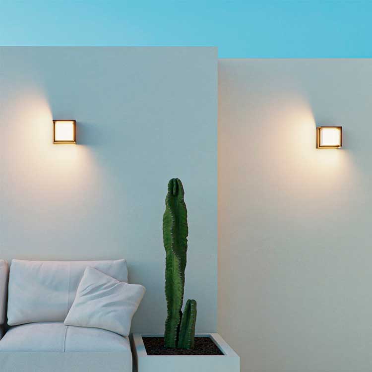 Aplique exterior 15W CCT Blis IP65 Corten