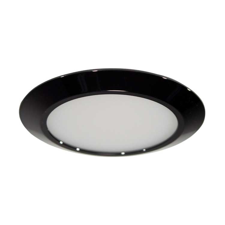 Mini Downlight 7W redondo negro mate 3000K