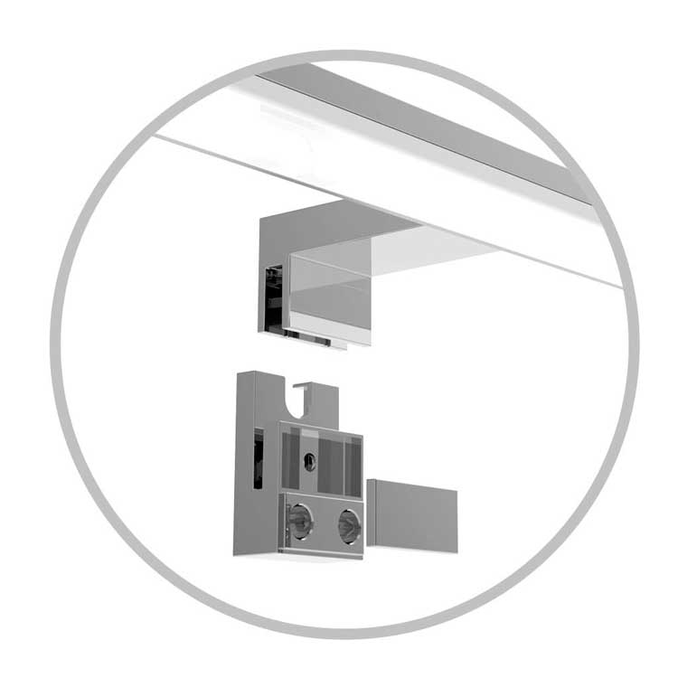 Aplique de baño 12W 4000K IP44
