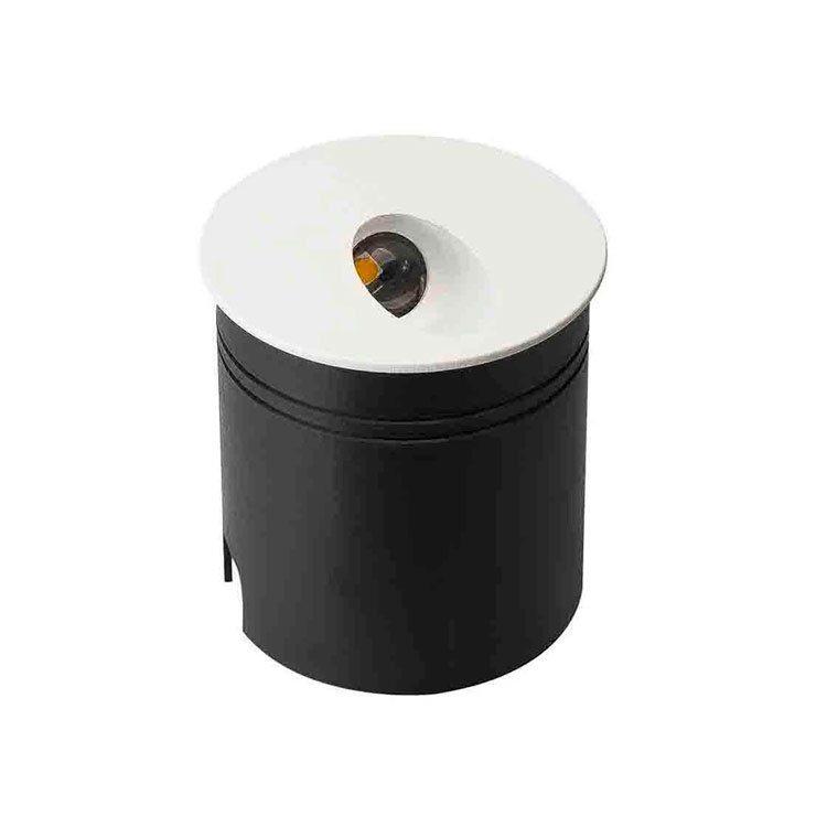 Señalizador exterior empotrable LED blanco arena 3W 
