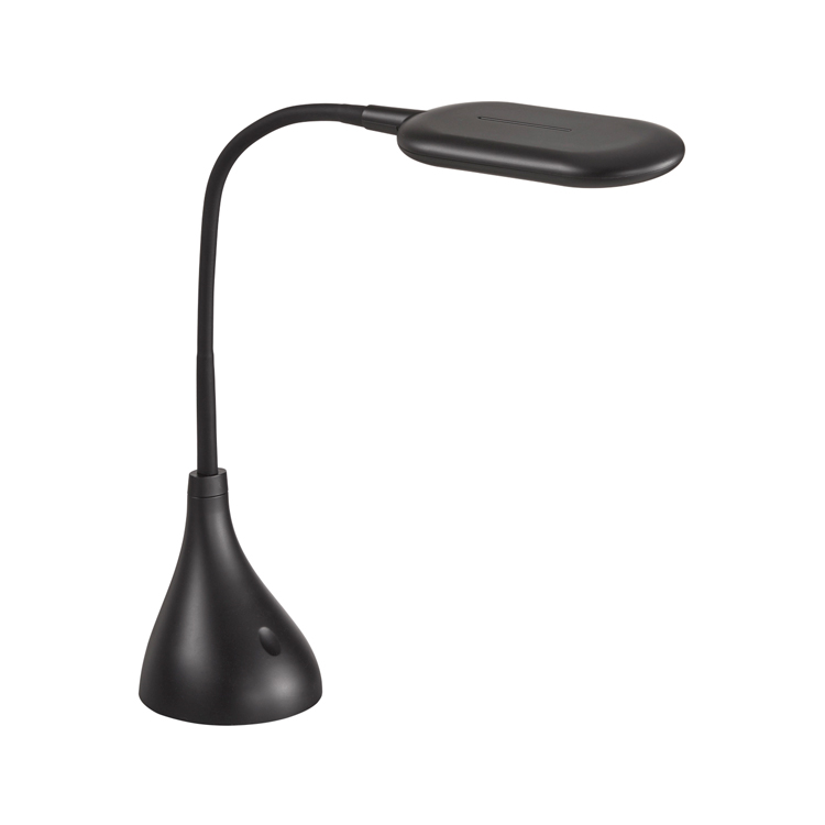 Lámpara de mesa Robin 10W negro con dimmer